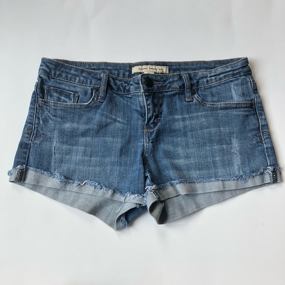 Forever 21 Denim Jean Shorts Size 26